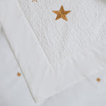 Constellations White Cotton Quilt