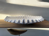 Ruffle Decor Bowl in White