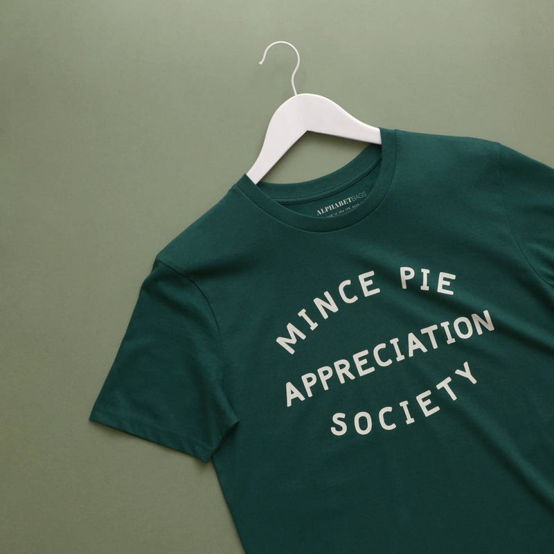 Mince Pie Appreciation Society - Unisex T-Shirt – Pine
