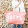 Everything Really Big Bag ~ in Forest Green, Peach or Pink