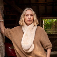 Verity Scarf ~ Flat Fur | Labrador