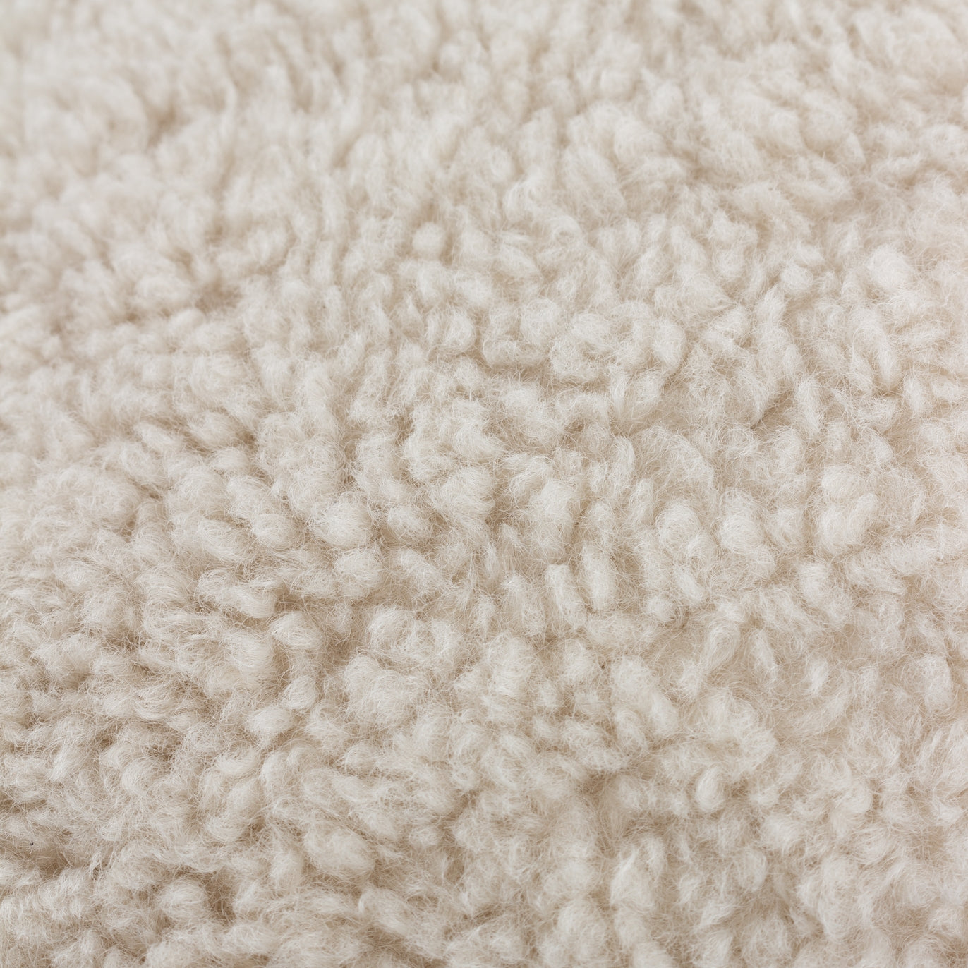 Olann Faux Shearling Cushion Cover in Natural