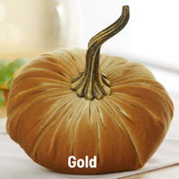 Large Handmade Velvet Pumpkins ~ 11 various colourways