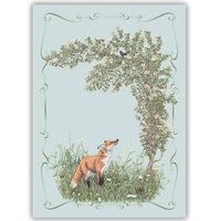 Fox & Blackbird | Everyday Greeting Card