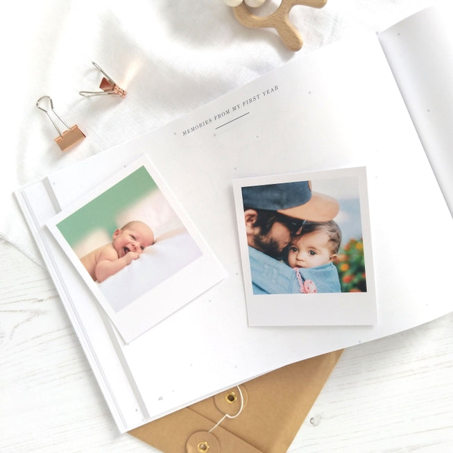 Woodland Baby Journal - New Parents Gift Book Keepsake