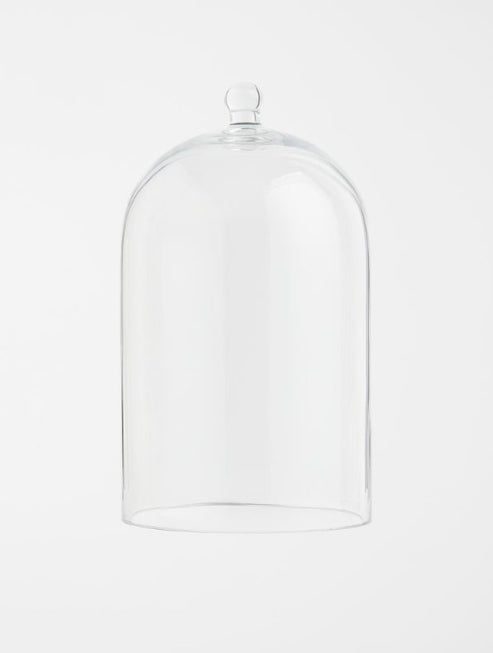 Clear Glass Cloche Dome