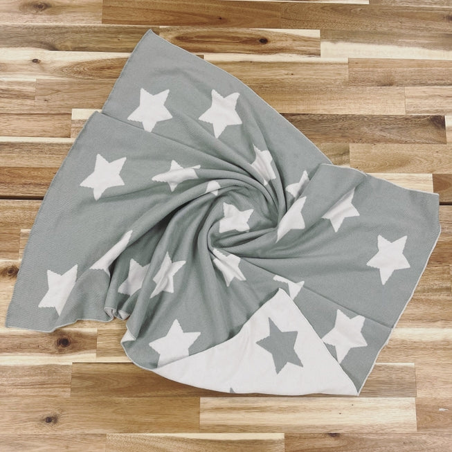 Organic Star Baby Blanket