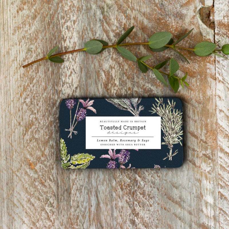 Lemon Balm, Rosemary & Sage Soap
