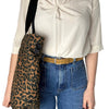 Tote Bag in Brown Leopard Print