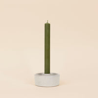 Dinner Candles ~ in Olive - box of 6