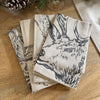 Country Animals Linen Napkins - Set of 4