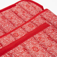 Laptop Snug Cover Red Print Design