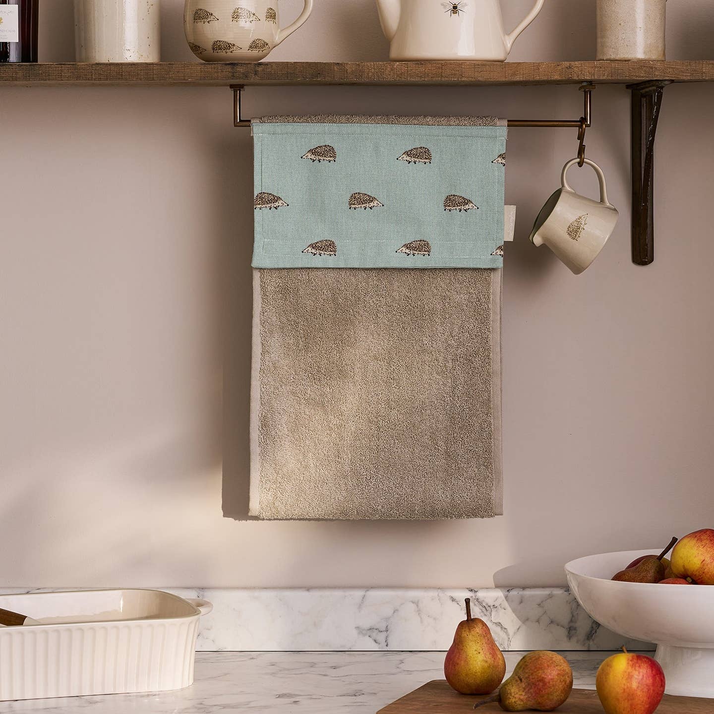 Hedgehogs Roller Hand Towel