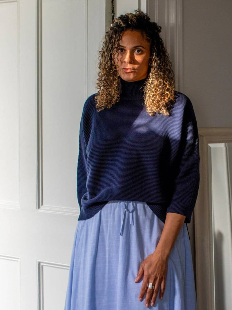 Vicki Jumper ~ Navy