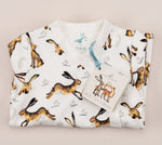 Molly Hare Print Babygrow