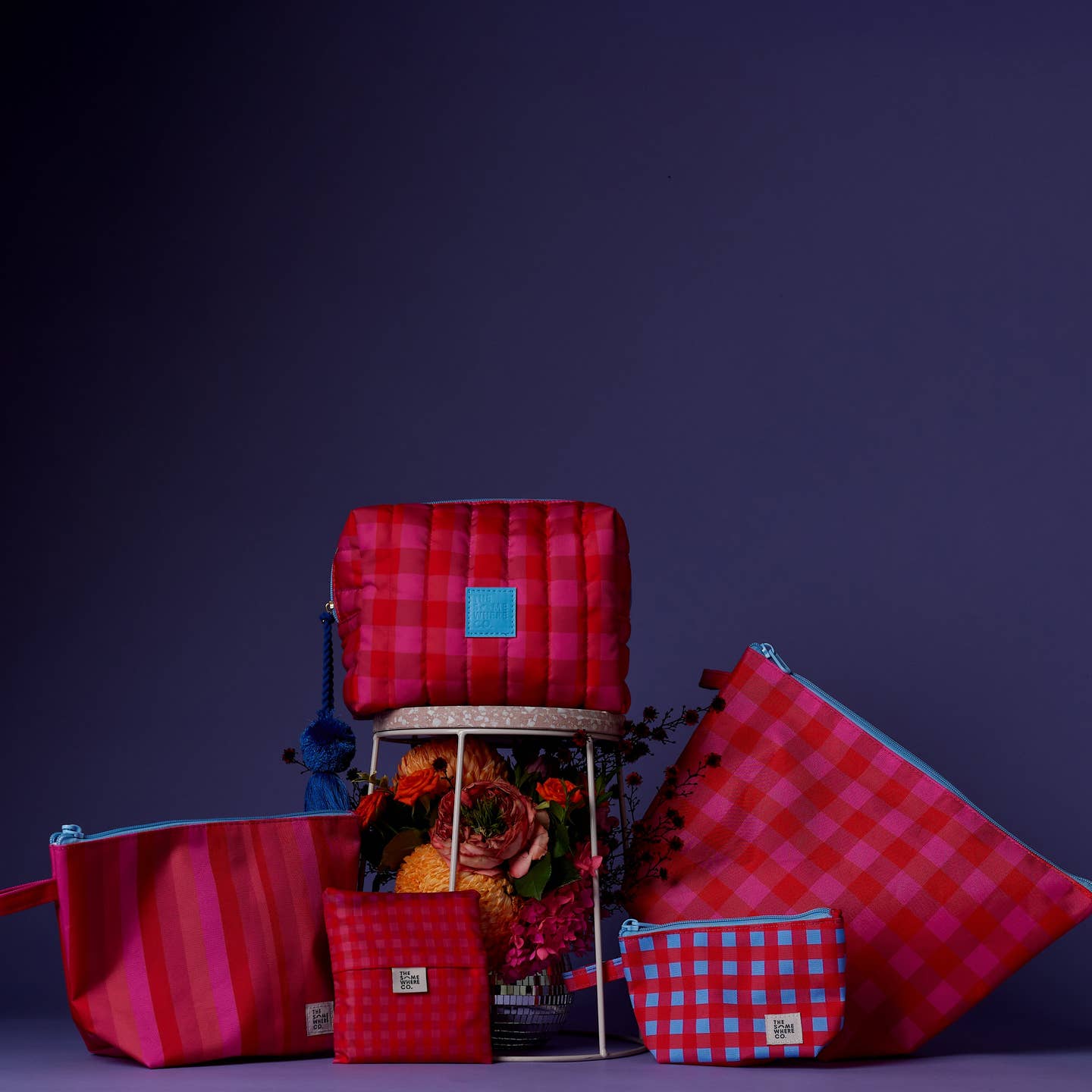 Cherry Pie Handy Pouches - Set of 3