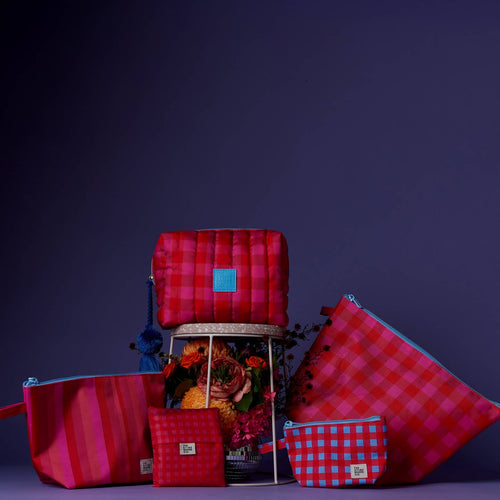 Cherry Pie Handy Pouches - Set of 3