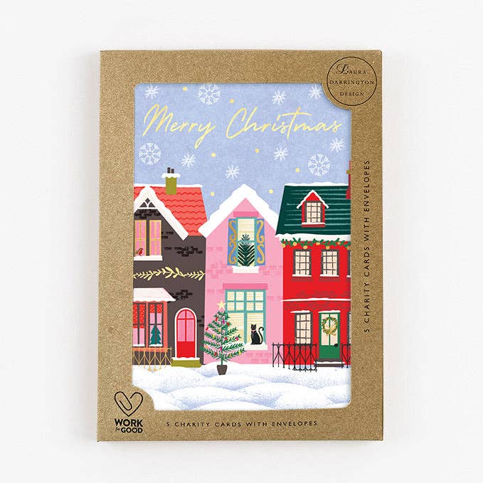 Snowy House Design Charity Christmas Card Pack