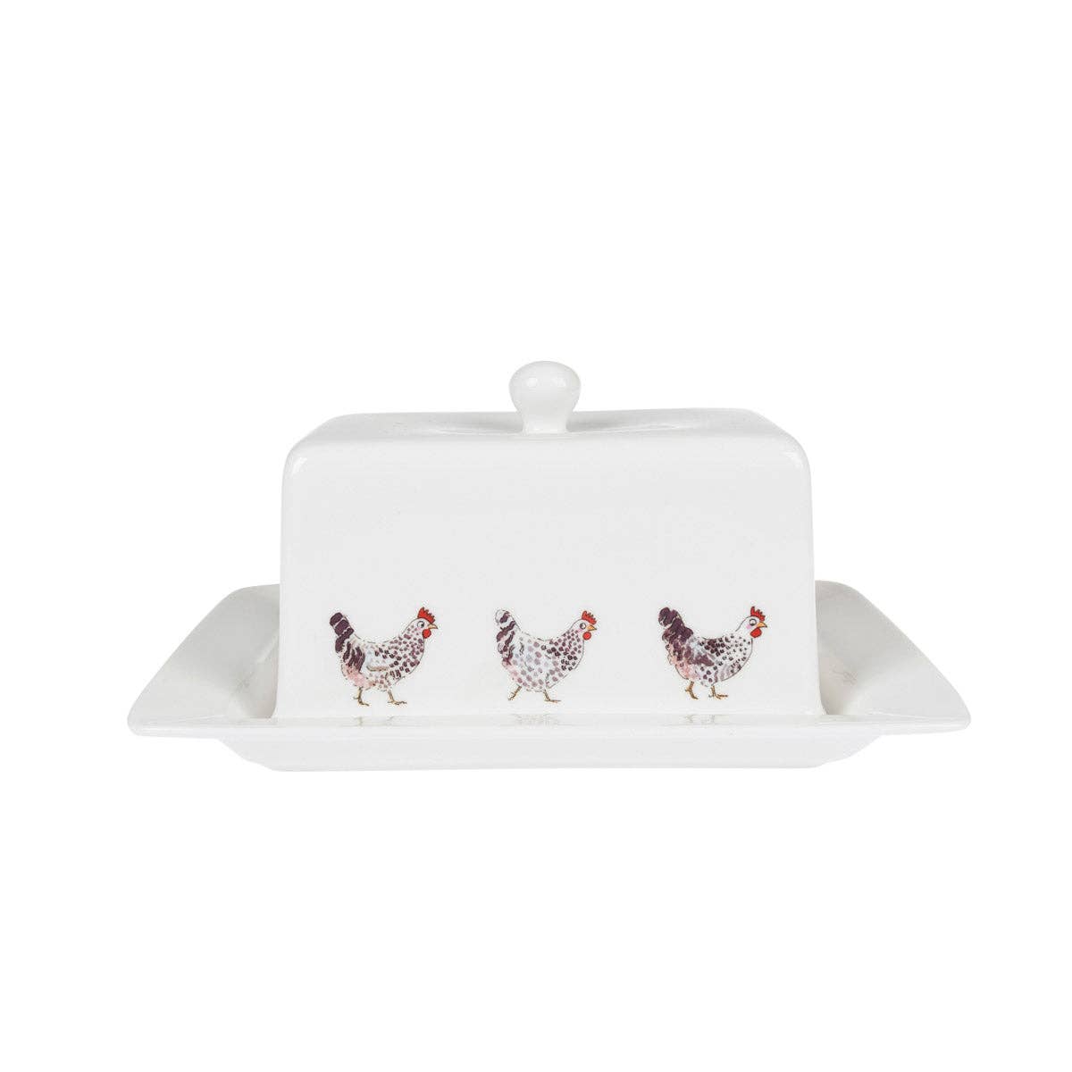 Butter Dish - Chicken Design