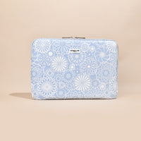 Baby Blue Flower Laptop Sleeve