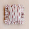 Cotton Cushion Cover in Pink Stripe