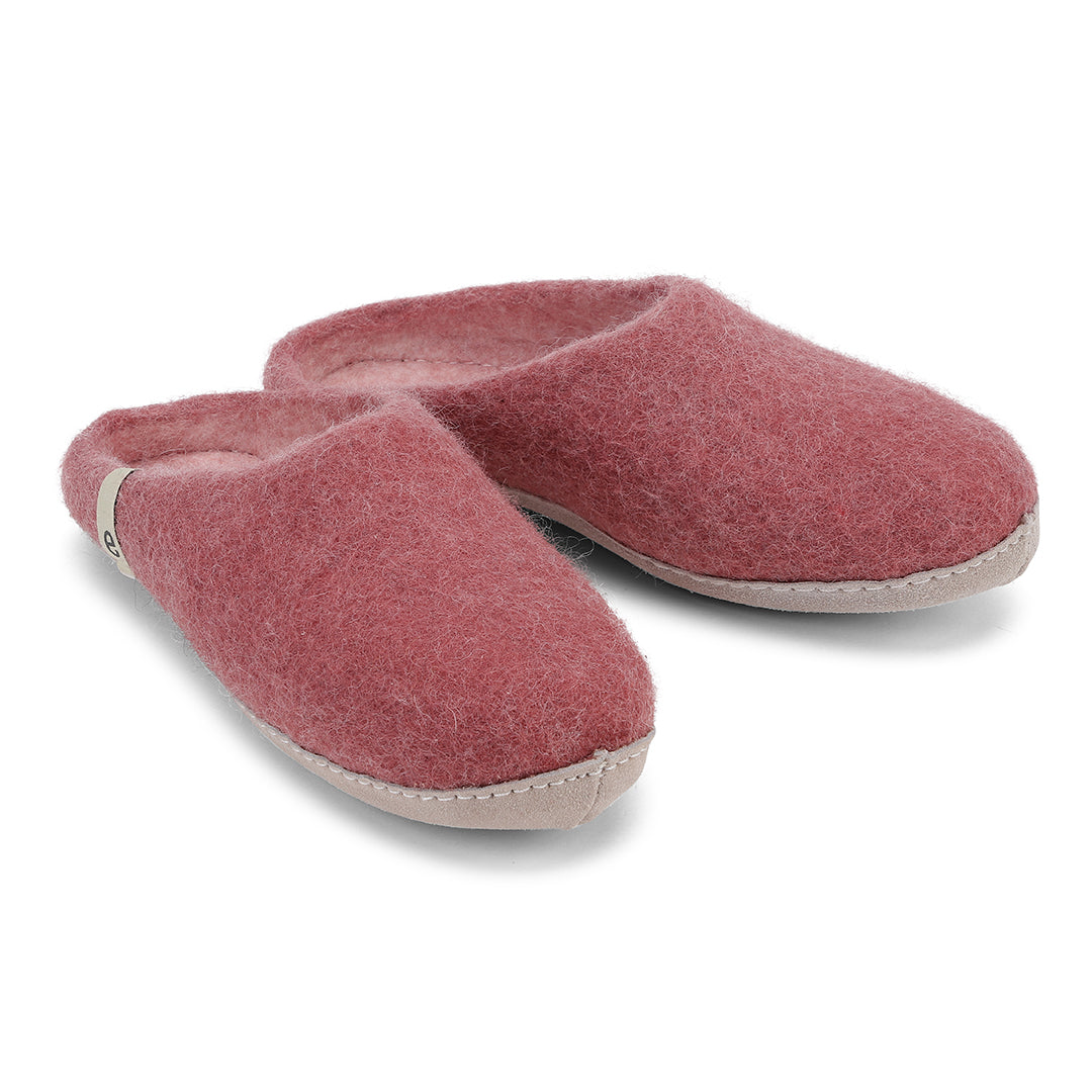 Egos Copenhagen Slippers in Dusty Rose