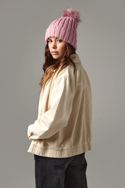 Verbier Faux Fur Pop Pom Beanie