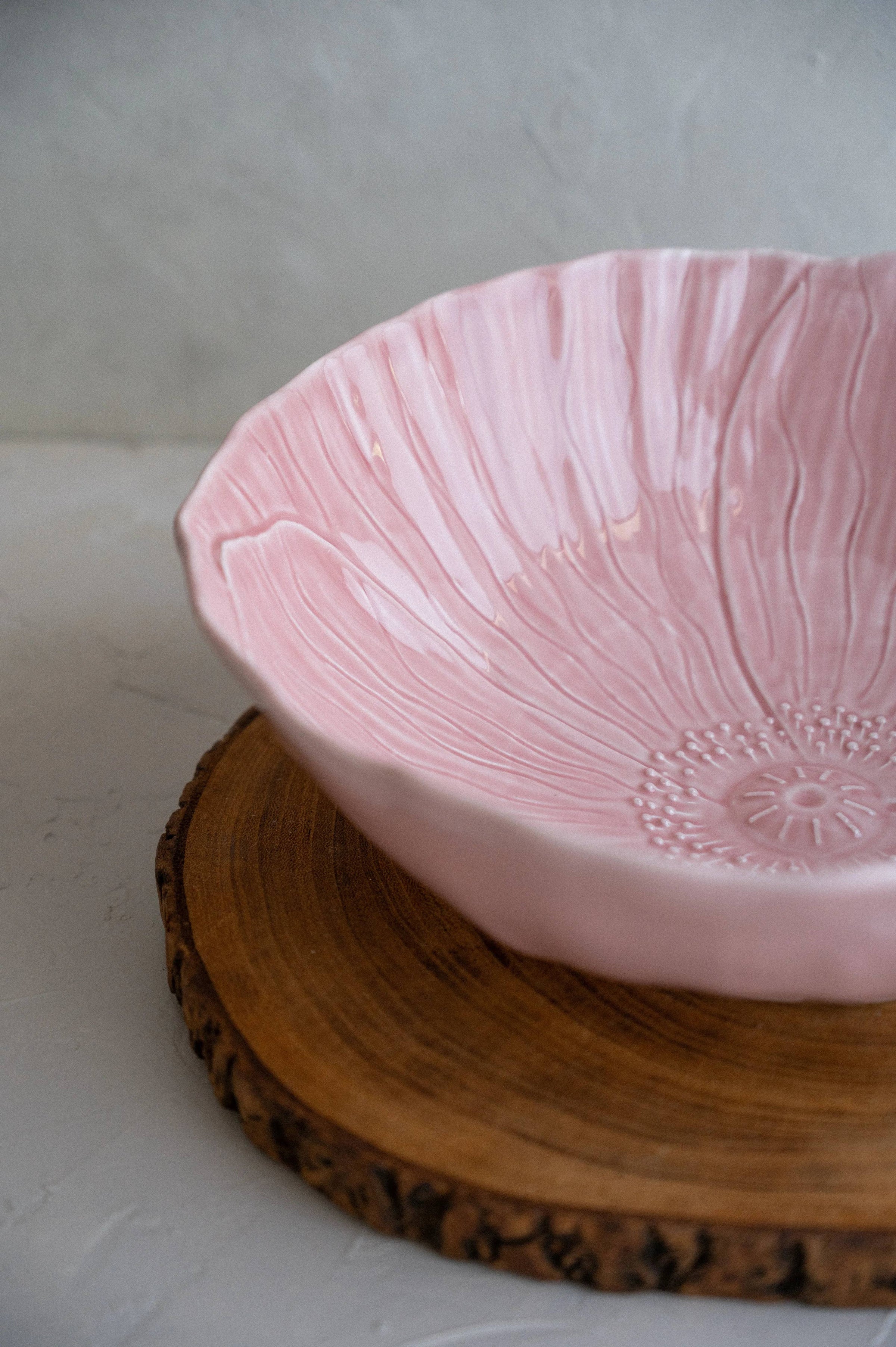 Poppy salad bowl: Azul