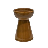Bowen Pillar Candle Holder ~ in Moss or Fawn