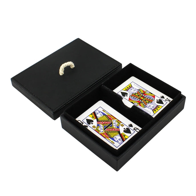 Black Playing Card Box