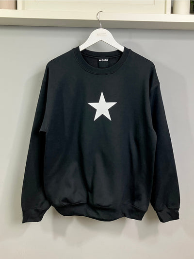 Star Sweatshirt – Mid Grey or Navy