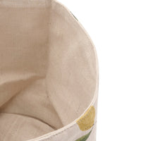 Lemons Linen Bread Baskets (Set of 2)