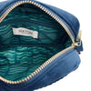 Velvet Rivington Bag in Blue with Pin