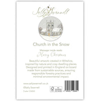 Church in the Snow | Christmas Card (A5 oversized single)
