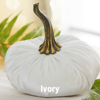 Large Handmade Velvet Pumpkins ~ 11 various colourways
