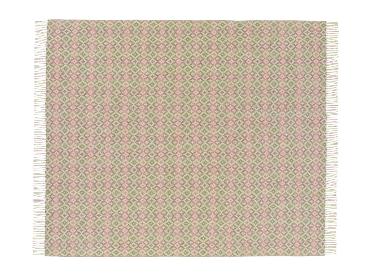 Dartmouth Green Wool Throw