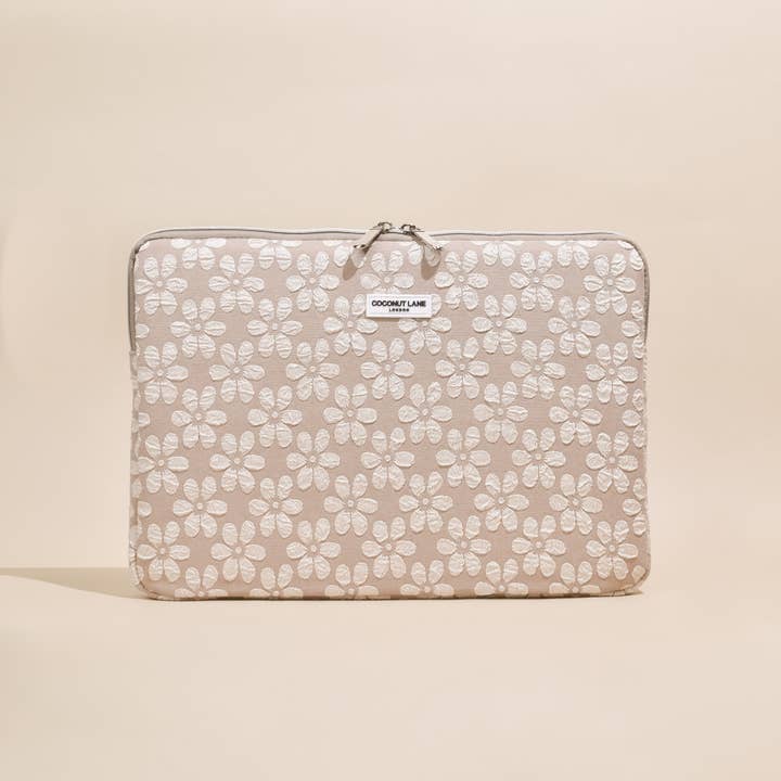 Mocha Flower Laptop/Tablet Case