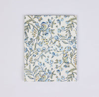 Block Printed Picture Frame (5x7) - Songbird Blue Stone