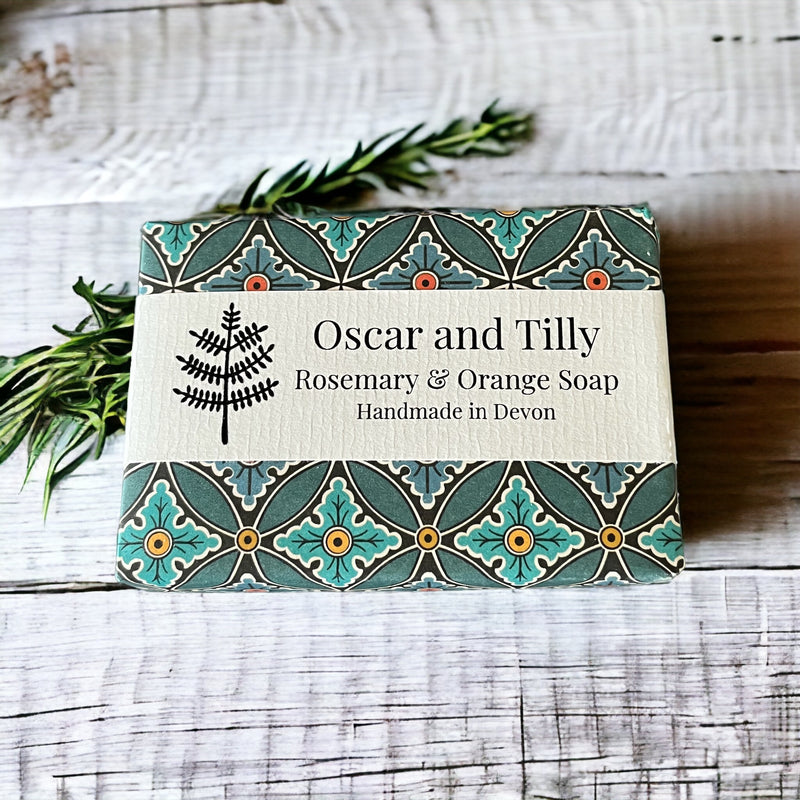 Handmade Oscar & Tilly Soap bars - 6 lovely fragrances