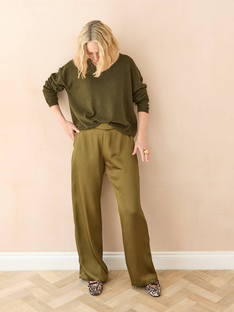 Lilly Jumper ~ Dark Olive
