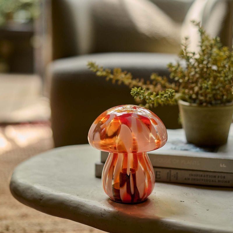 Mushroom Cordless Led Lamp – Coral