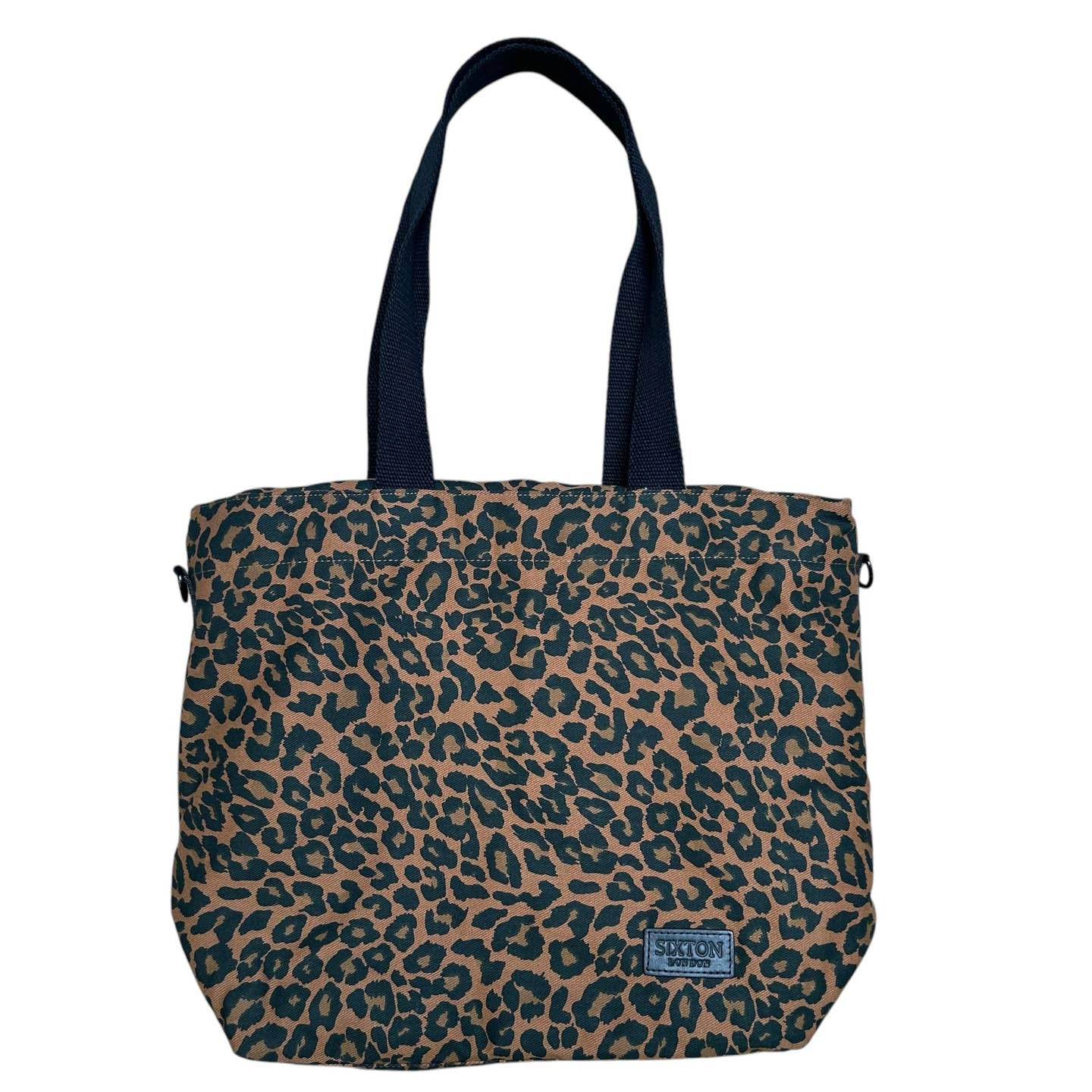 Tote Bag in Brown Leopard Print