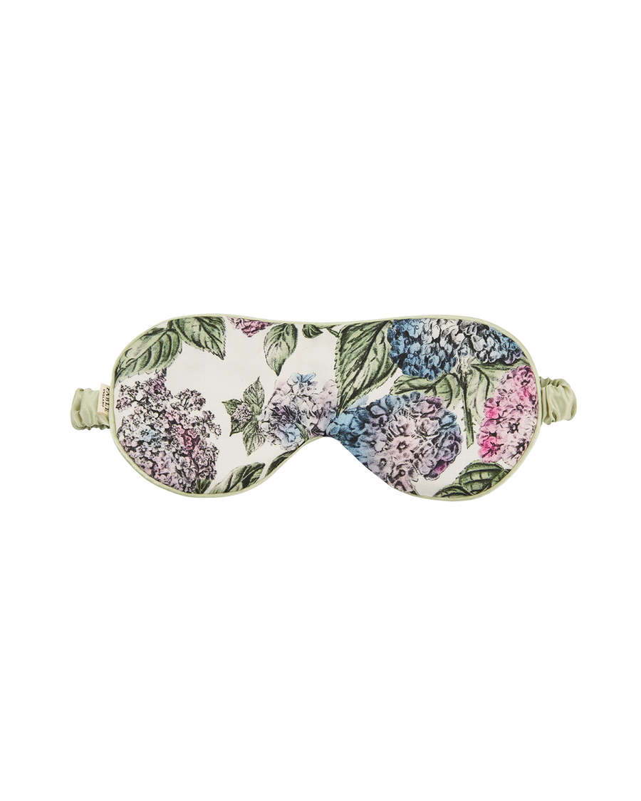 Hydrangea Ivory Sleep Mask