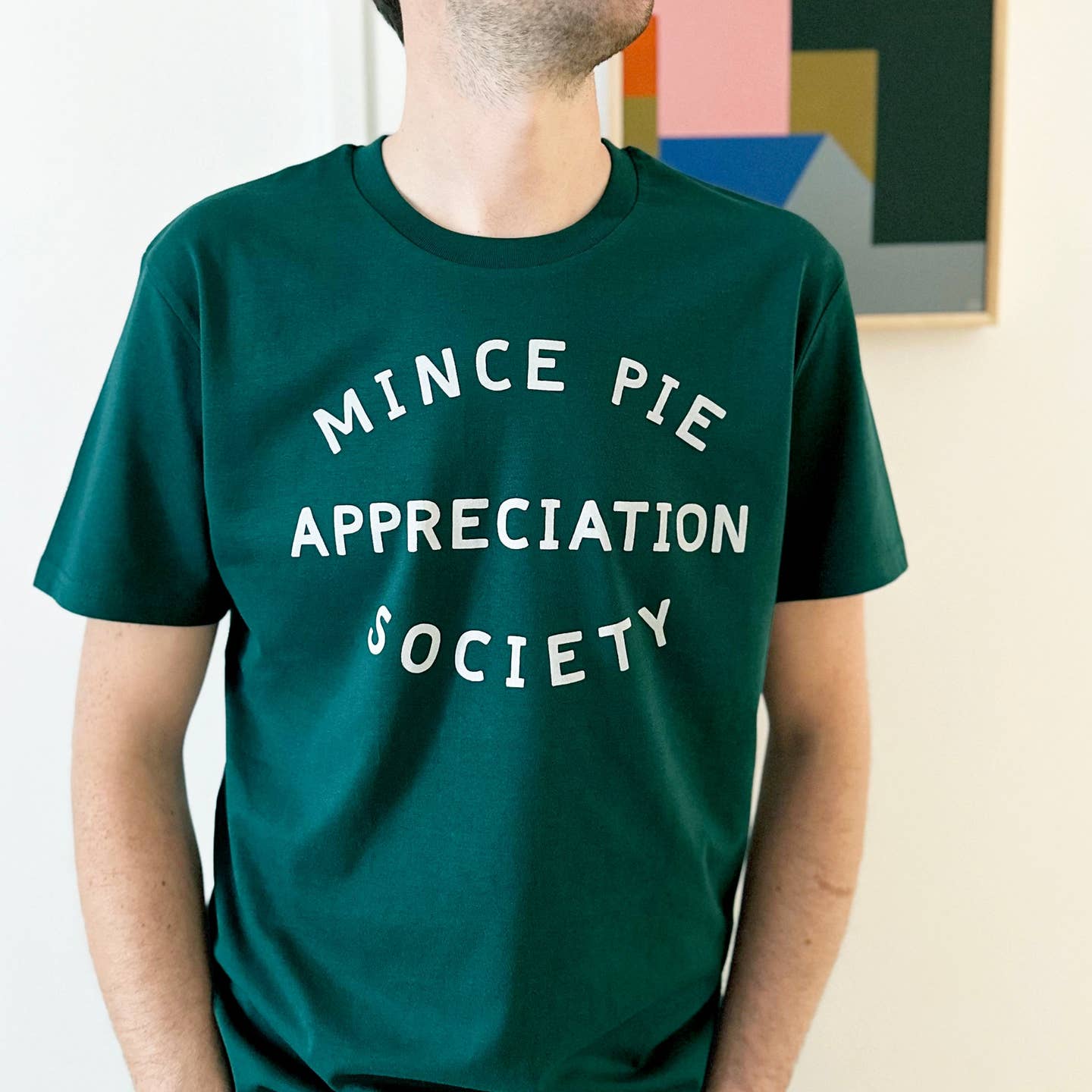 Mince Pie Appreciation Society - Unisex T-Shirt – Pine