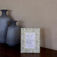 Block Printed Picture Frame (4x6) - Floral Lattice Buttercream