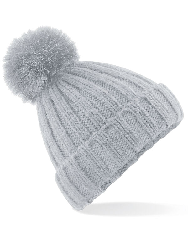 Verbier Faux Fur Pop Pom Beanie