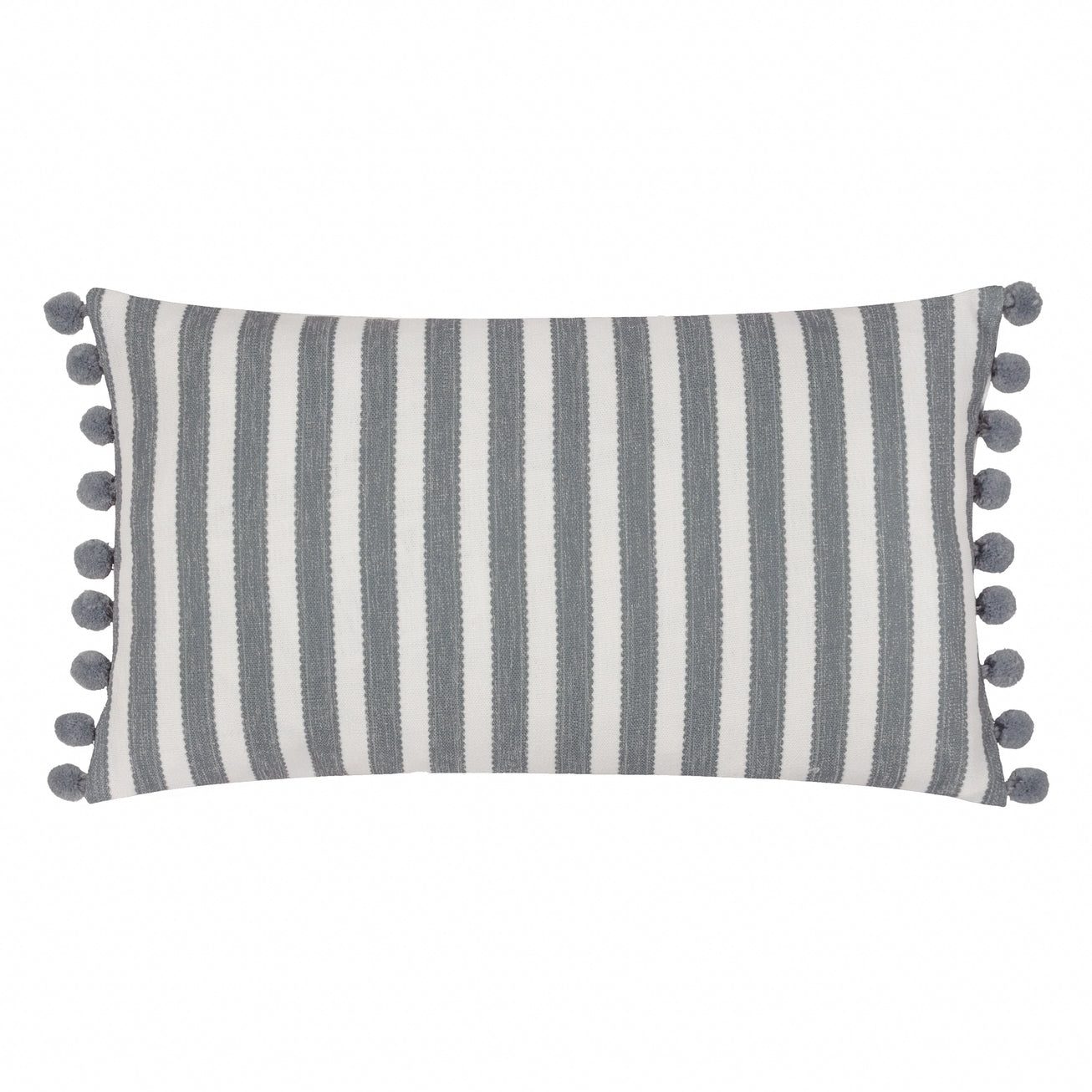 Sessile Leaf Printed Cushion Cover in Delph Blue
