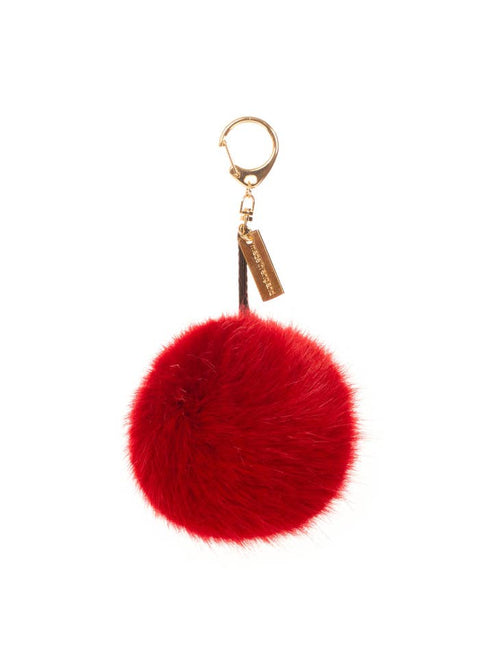 Luxury Pom Pom Keyring Bag Charm in Gift Box