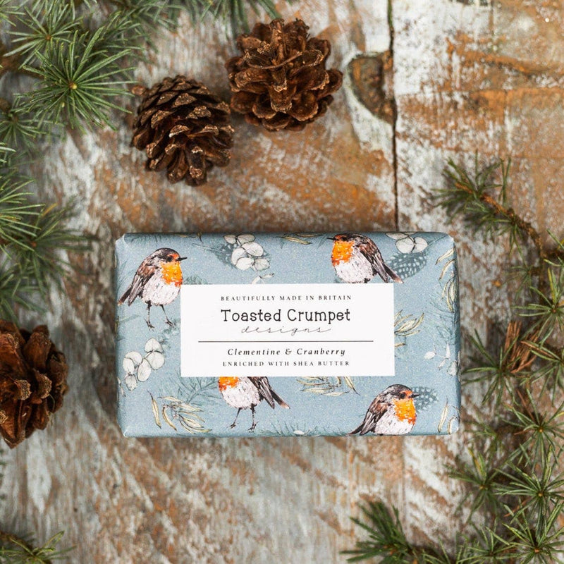 Clementine & Cranberry Soap ~ Robin Design