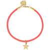 Elastic Fantastic Bracelet - Neon Red